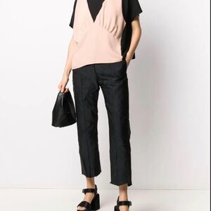 MM6 Maison Martin Margiela crinkle pants. Size 42